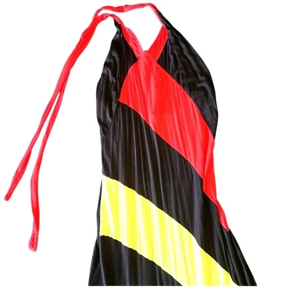 Women's One-Size-Fits-All Reggae-Style Maxi Dress, Excellent‎ Condition - Picture 2 of 5